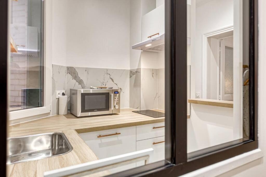 Le Paisible Parisien A 3 Minutes Du Metro Apartment *